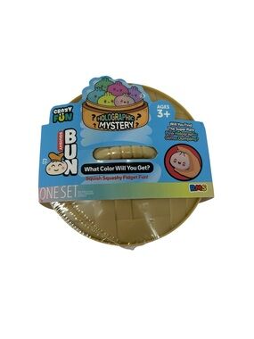 Squishy Bun Holographic Mystery Toy NWT